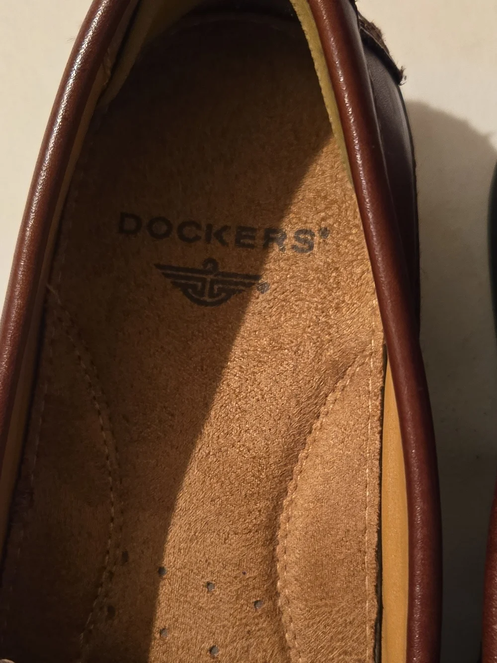 Dockers Men’s Brown Leather Tassel Loafers